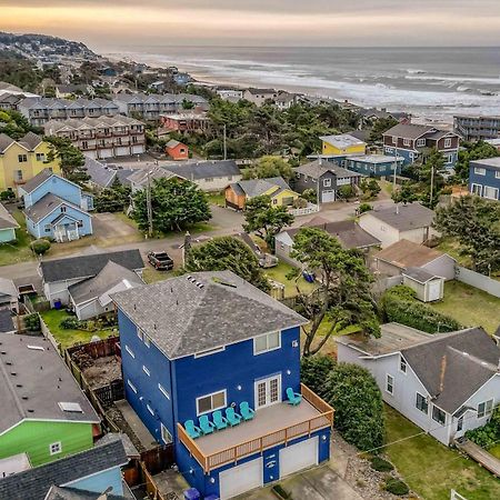 The Blue Crab Villa Lincoln City Bagian luar foto