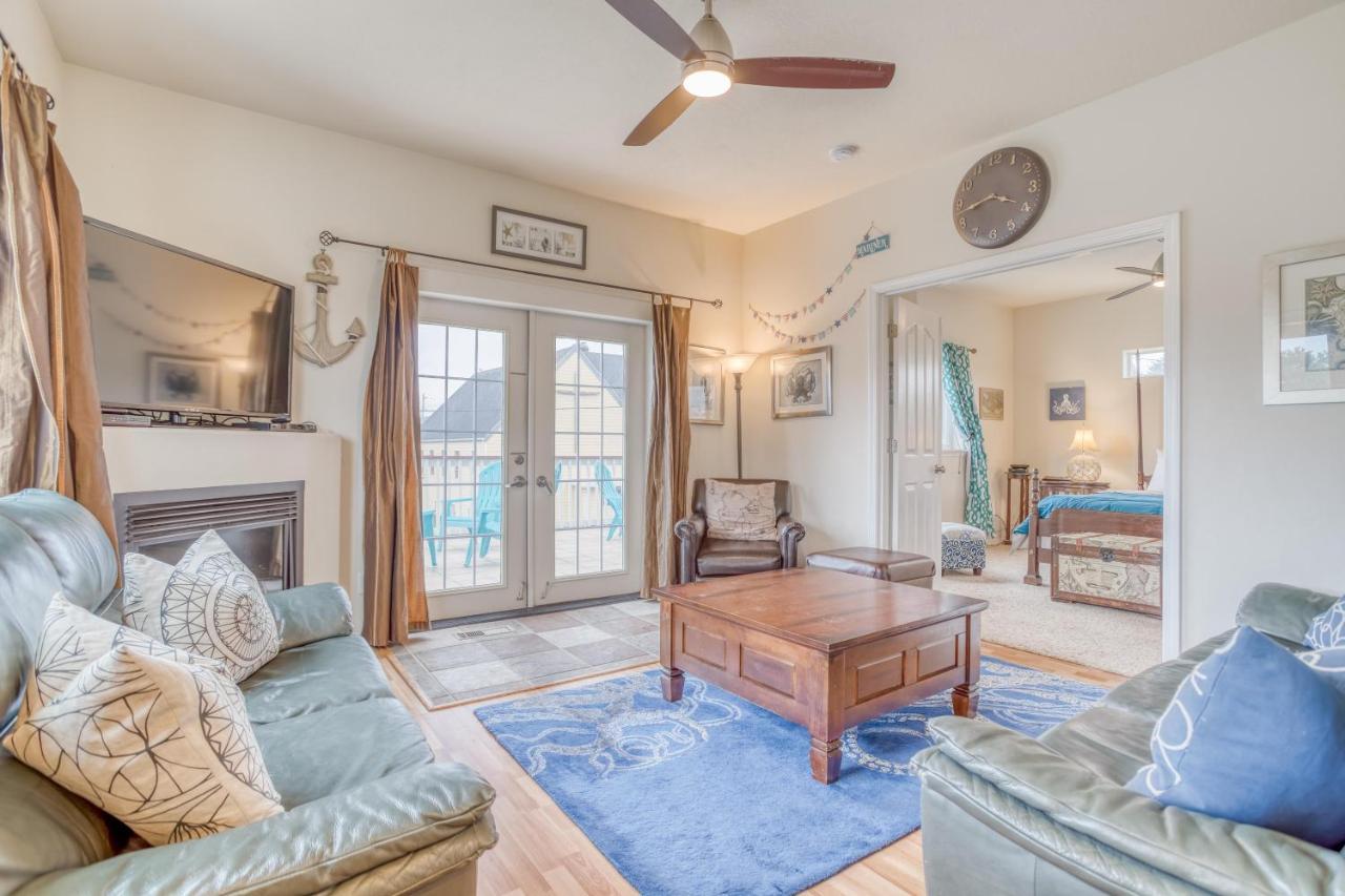 The Blue Crab Villa Lincoln City Bagian luar foto