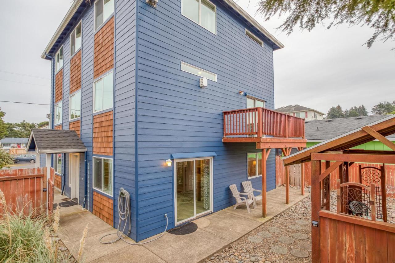 The Blue Crab Villa Lincoln City Bagian luar foto