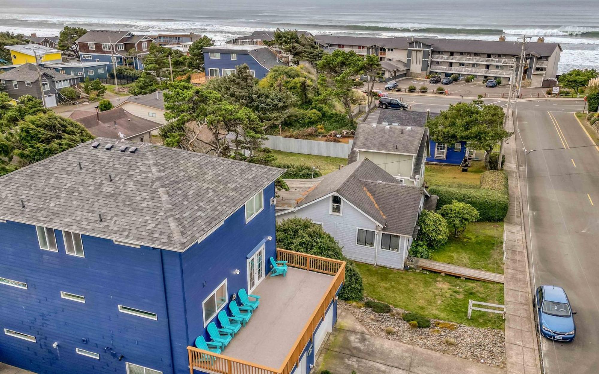 The Blue Crab Villa Lincoln City Bagian luar foto
