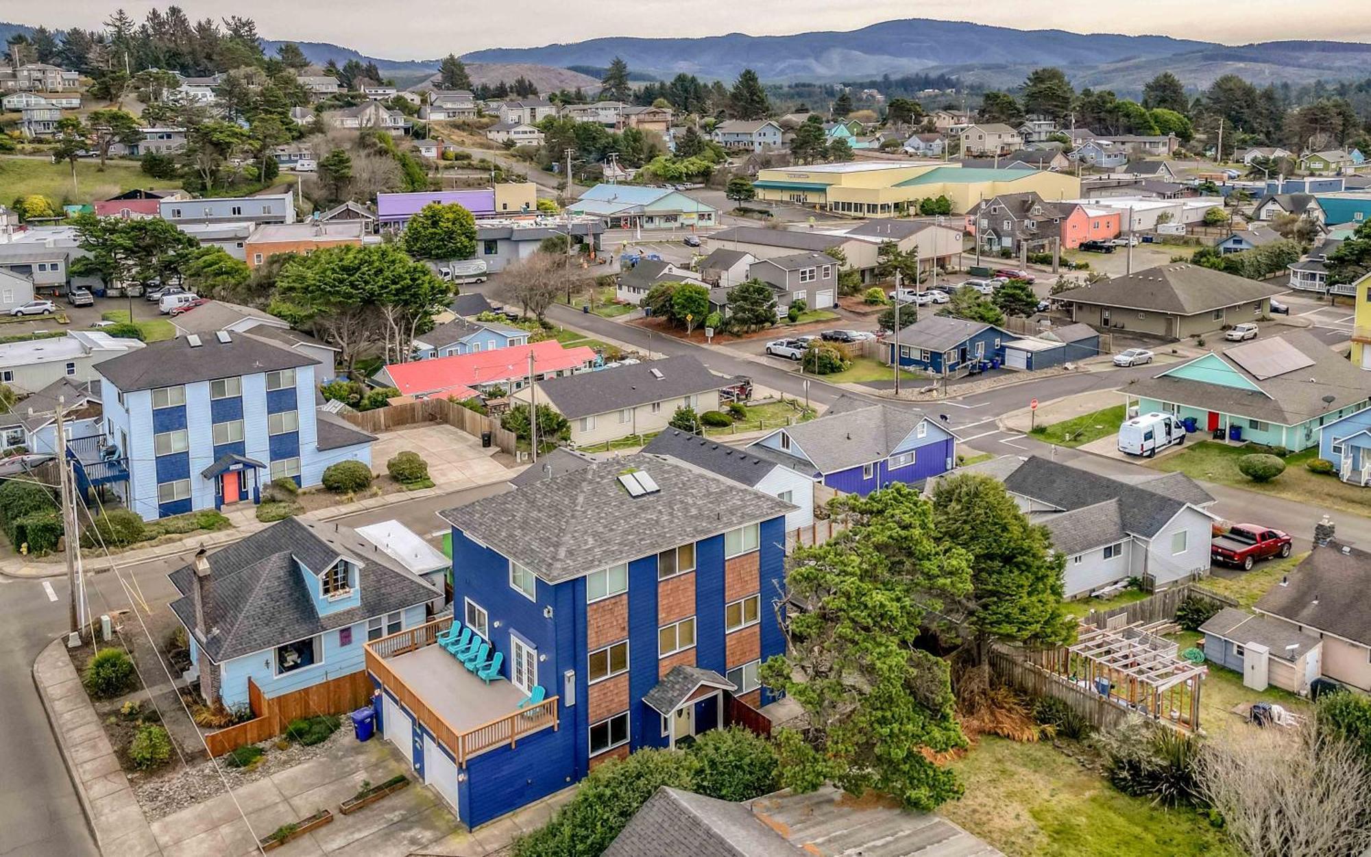 The Blue Crab Villa Lincoln City Bagian luar foto